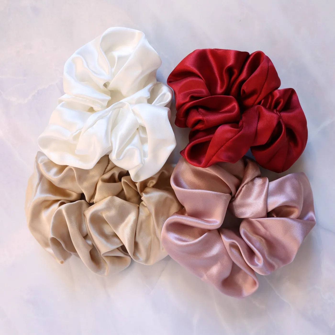 Scrunchies -Satin Silk