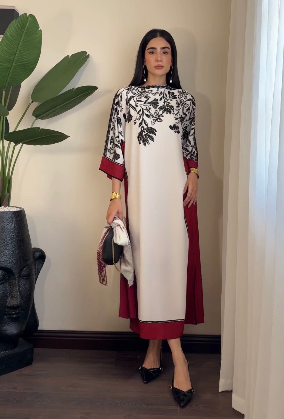 Alyana Kaftan Co-ord set