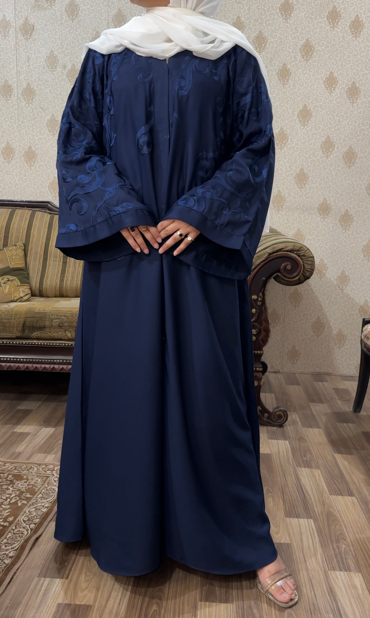 Fully embroidered Abaya