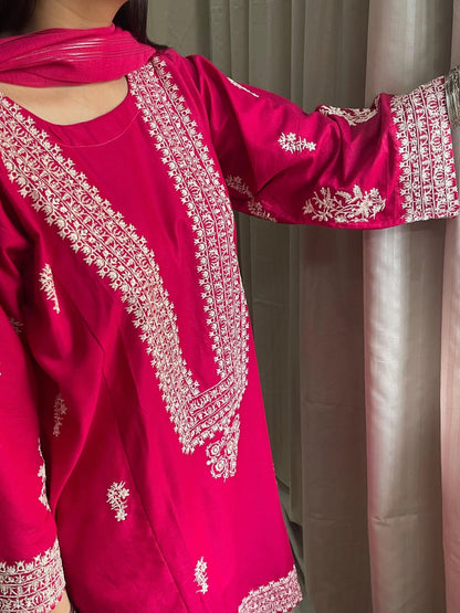 Lush Embroidery 3pc Suit