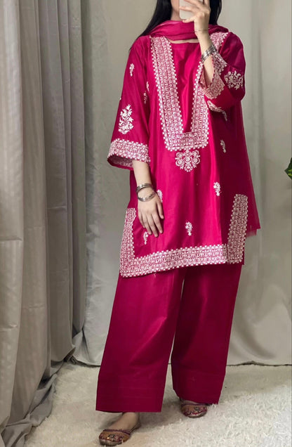 Lush Embroidery 3pc Suit