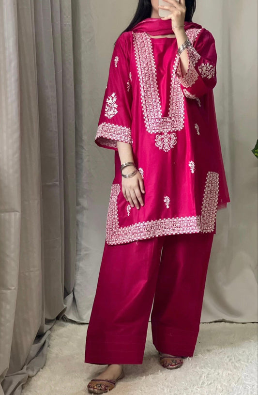 Lush Embroidery 3pc Suit