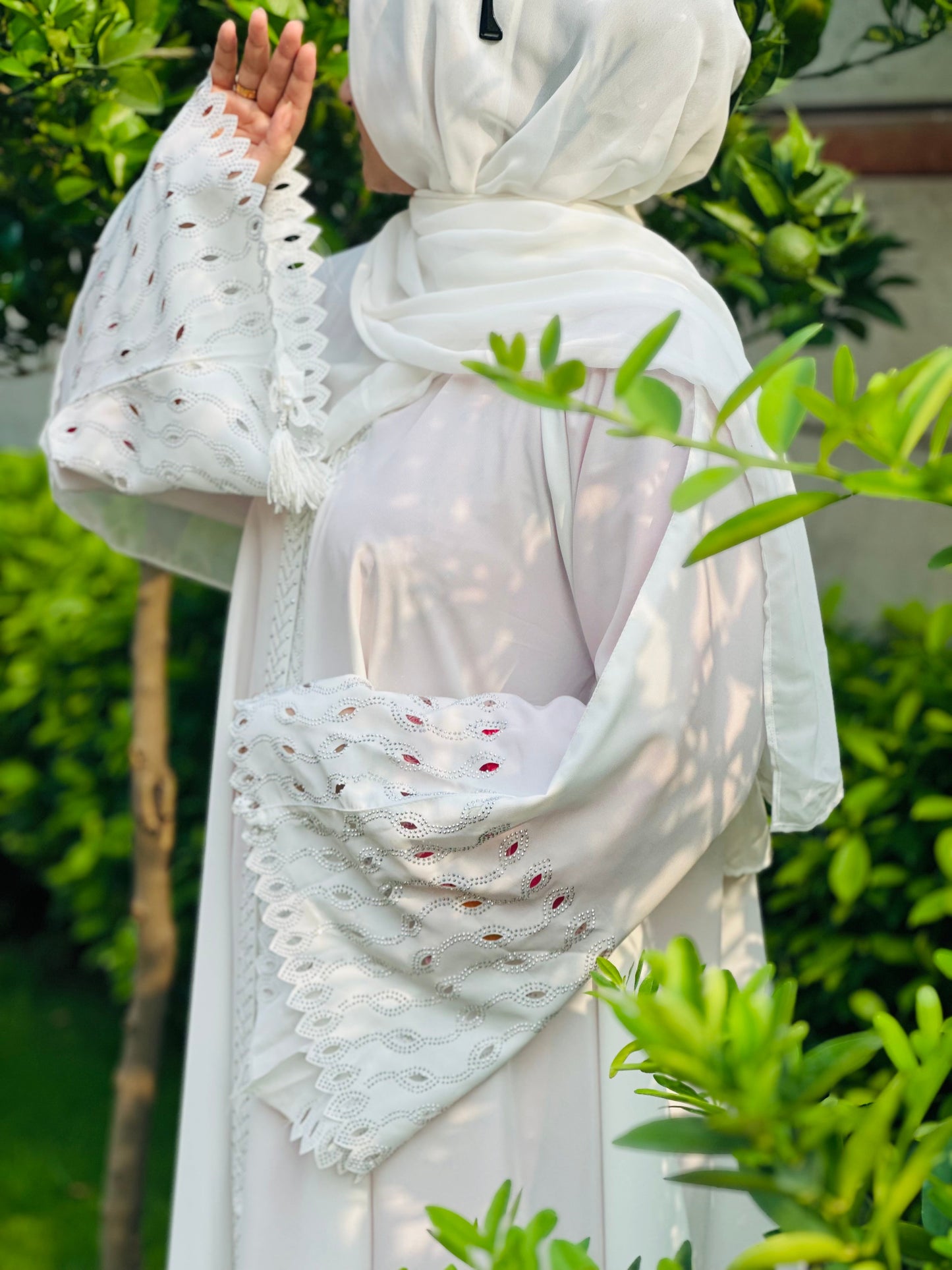 White Jasmine Abaya🕊️