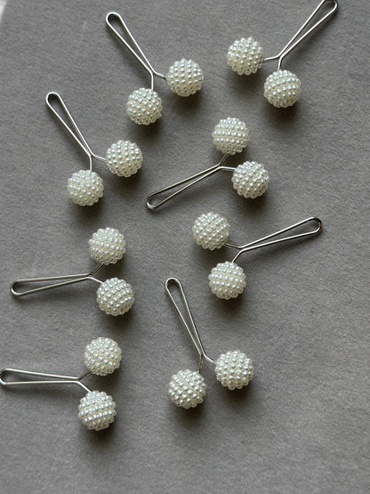 Pack of 2- pearl turkish pins