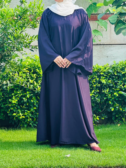 Purple Plain Abaya