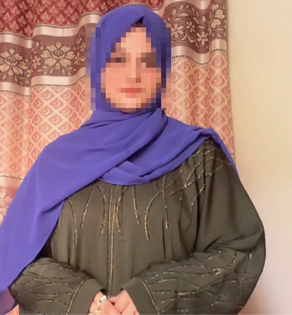 Georgette- Royal Purple hijab