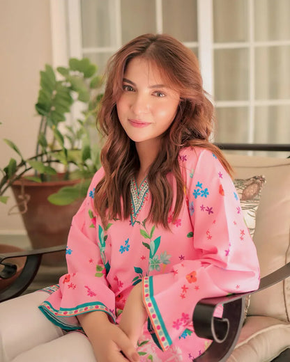 Baby Pink Bloom Co-ord set