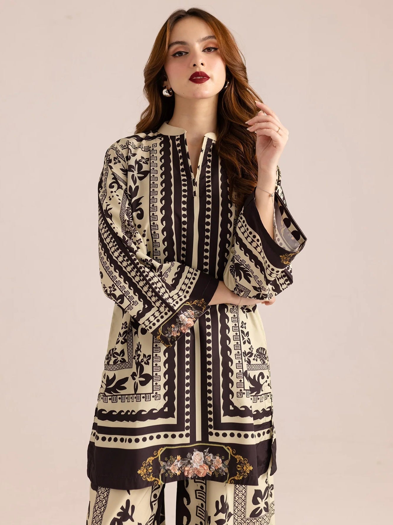 Zimal Black Co-ord set