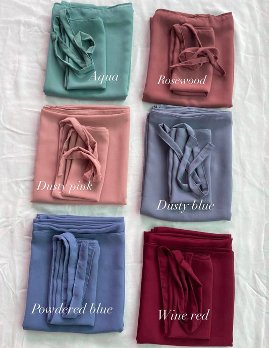 Georgette -Hijab Niqab