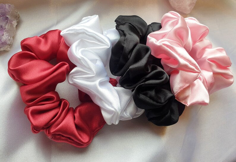 Scrunchies -Satin Silk