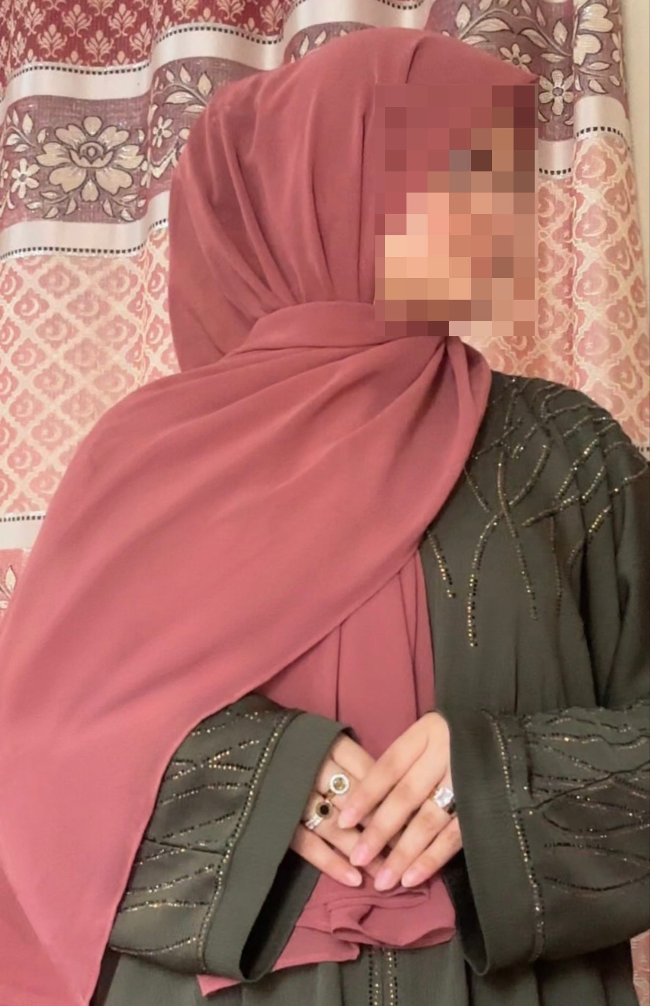 Georgette -Hijab Niqab