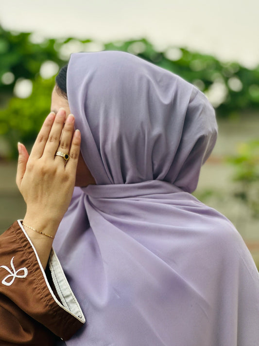 Georgette- light purple